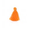 Pompon de coton 3cm - CITROUILLE