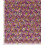 Matelassé velours imprimé fleurs