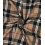 Tartan check camel