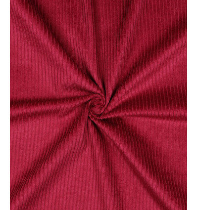 Velours corduroy - Cerise