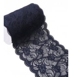210mm - Dentelle élastique large arabesques (10cm)