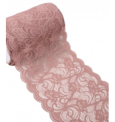 210mm - Dentelle élastique large arabesques (10cm)