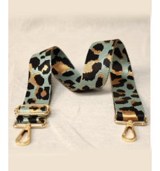 38mm - Bandoulière léopard
