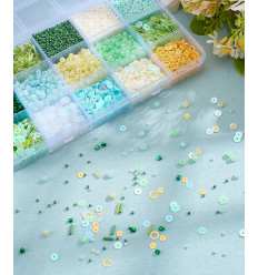 Kit de sequins et perles à broder