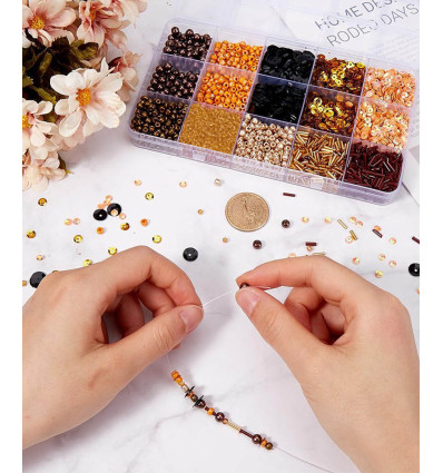 Kit de sequins et perles à broder