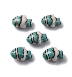 Perle némo en porcelaine