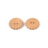 Bouton en bois 15mm
