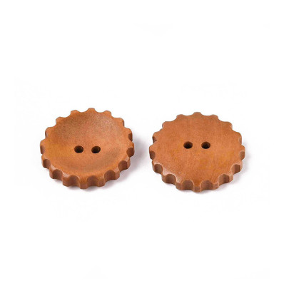 26mm - Bouton en bois