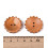 26mm - Bouton en bois