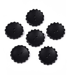26mm - Bouton en bois