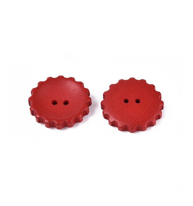 26mm - Bouton en bois