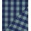 Popeline de coton vichy teint en fil - bleu/vert