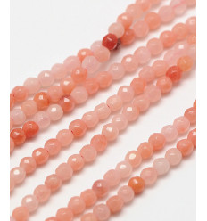 2mm - aventurine rose - Chapelet pierre