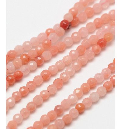 2mm - aventurine rose - Chapelet pierre