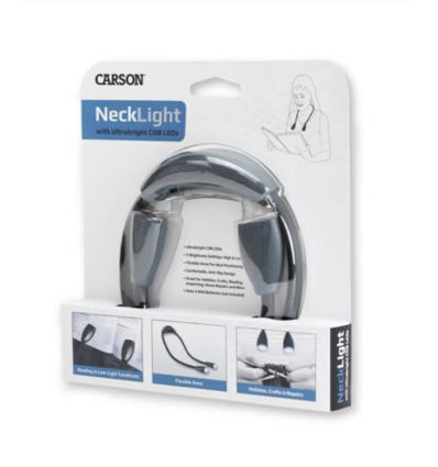 LAMPE MAINS-LIBRES TOUR DU COU - DUAL LIGHT