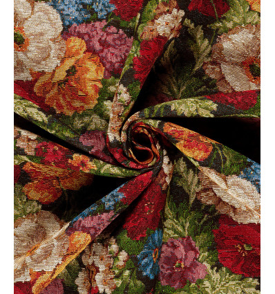 Jacquard gobelin fleurs