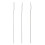 Aiguilles à Chas Réformable souple (3pcs)
