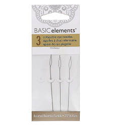 Aiguilles à Chas Réformable souple (3pcs)