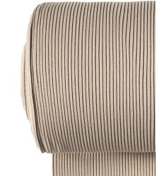 Bord-côte côtelé - beige