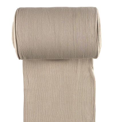 Bord-côte côtelé - beige