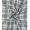 Lin viscose carreaux teint en fil - bleu ancien