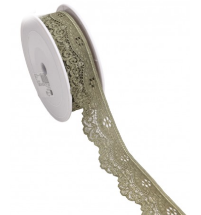 35mm - Dentelle élastique vague (10cm)