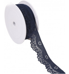 35mm - Dentelle élastique vague (10cm)