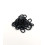 Rocaille diamantée noir 10/o sur fil
