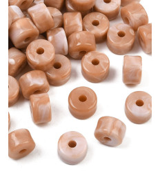 12x8mm - Perle colonne acrylique