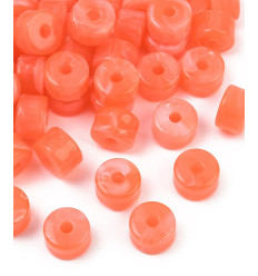 12x8mm - Perle colonne acrylique