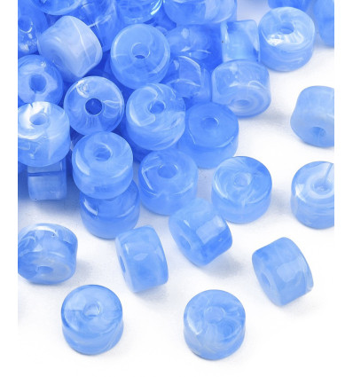 12x8mm - Perle colonne acrylique