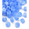Lot de perles petits fleurs margueritte en acrylique (20pcs)