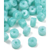 Lot de perles petits fleurs margueritte en acrylique (20pcs)