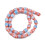 12x7mm - perle de verre filé millefiori en chapelet