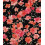 Jersey de viscose fleurs
