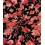 Jersey de viscose fleurs