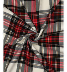 Tartan check rouge/noir
