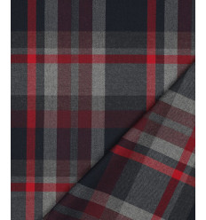 Tartan check rouge/noir