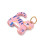 Pendentif gos chat rose
