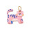 Pendentif gos chat rose