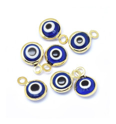 pendentif oeil de protection émaillé