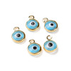 pendentif oeil de protection émaillé