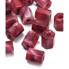 Lot de perles petits fleurs margueritte en acrylique (20pcs)