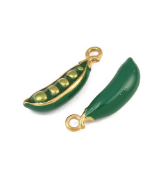 Pendentif petit pois émaillé