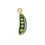 Pendentif petit pois émaillé