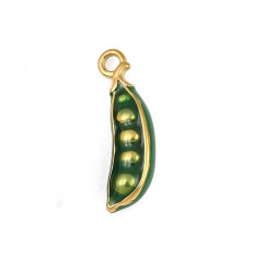 Pendentif petit pois émaillé