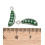 Pendentif petit pois émaillé