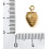 Pendentif fraise
