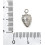 Pendentif fraise