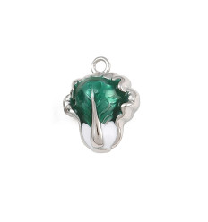 Pendentif choux chinois émaillé